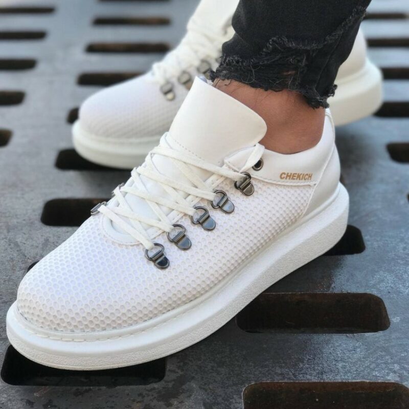 Chekich Fantasia White Sneakers - Image 3